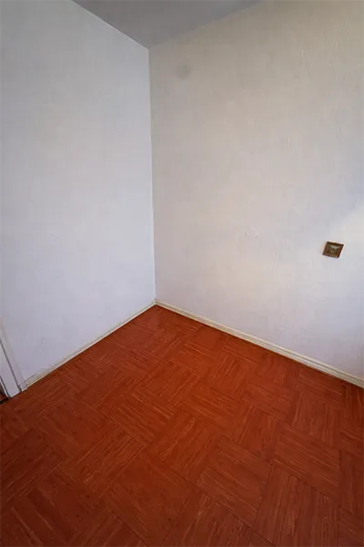 Zimmer nach der Entrümpelung